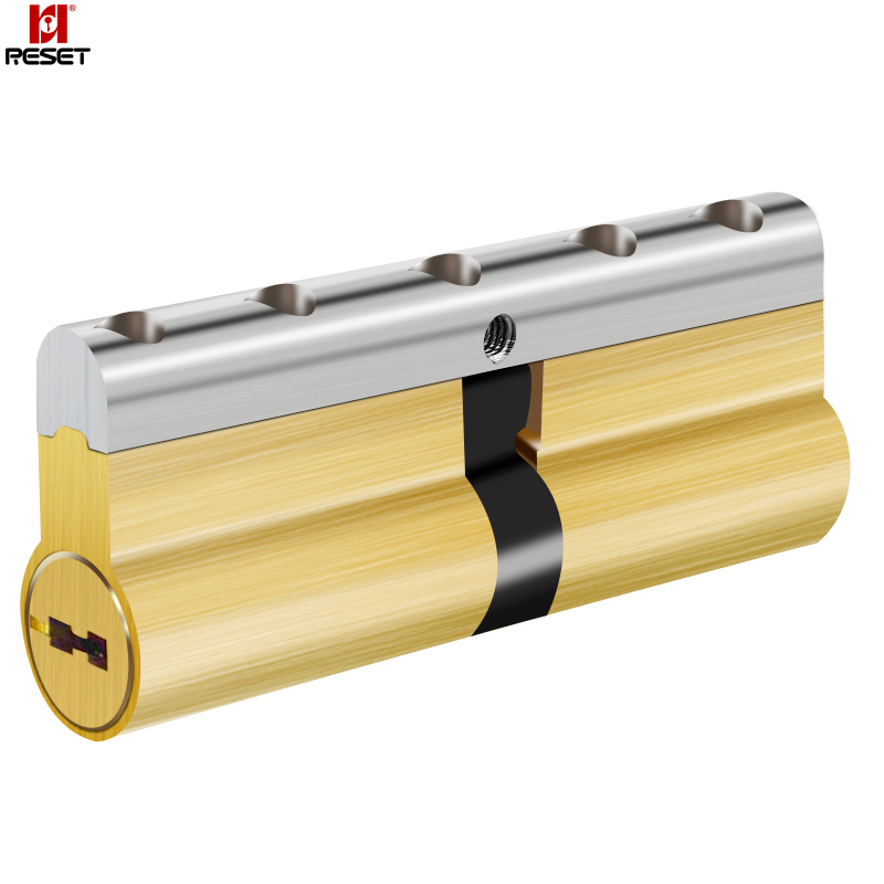 RESET  防盗门锁芯 全铜C级锁芯入户门锁具 9把钥匙 RST-092 75MM32.5怎么看?