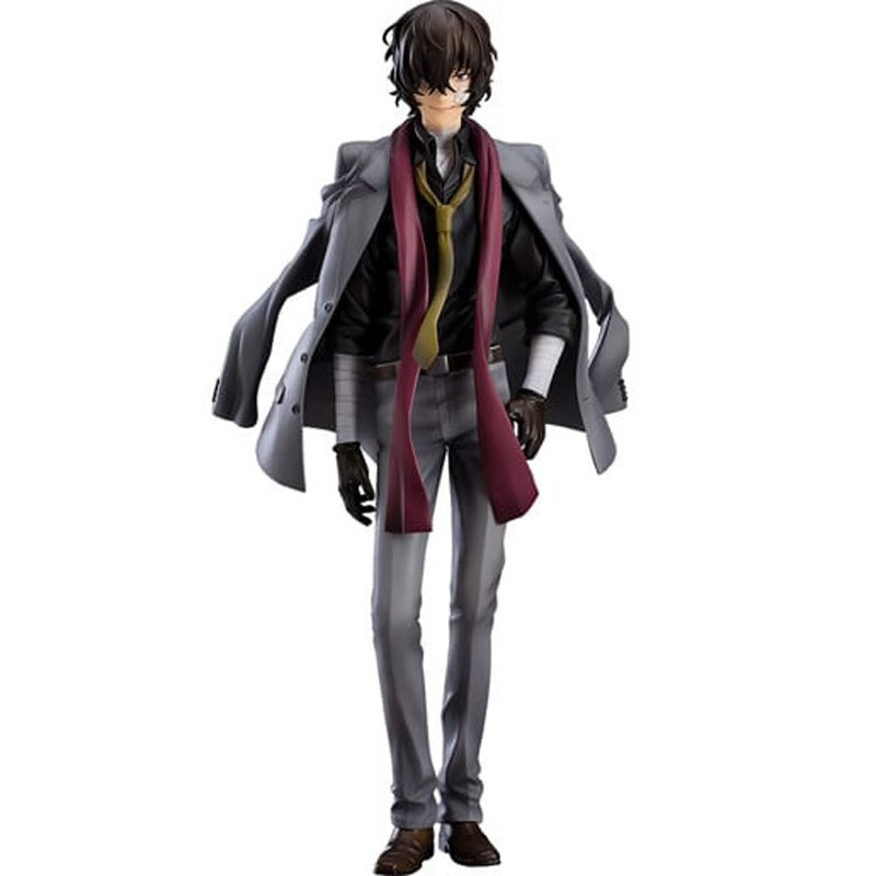 dogs手办 q版公仔人偶 动漫模型机箱摆件装饰收藏 太宰治黑衣