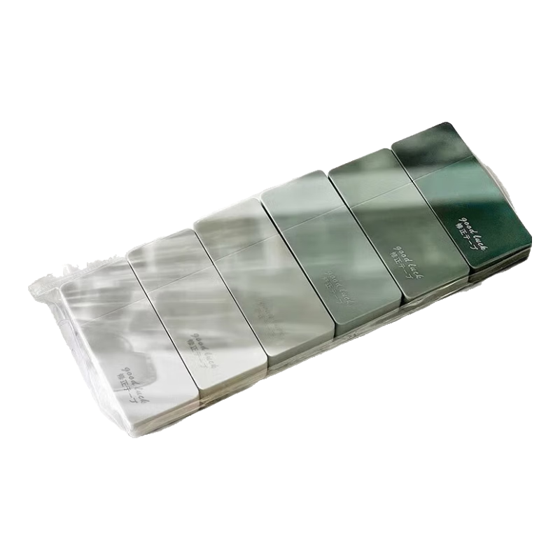 三年二班 渐变高颜值修正带学生用开学文具ins日系改正带小学生初中生学习必备学生文具大容量涂改带 春日五原新绿6支装【送收纳袋】