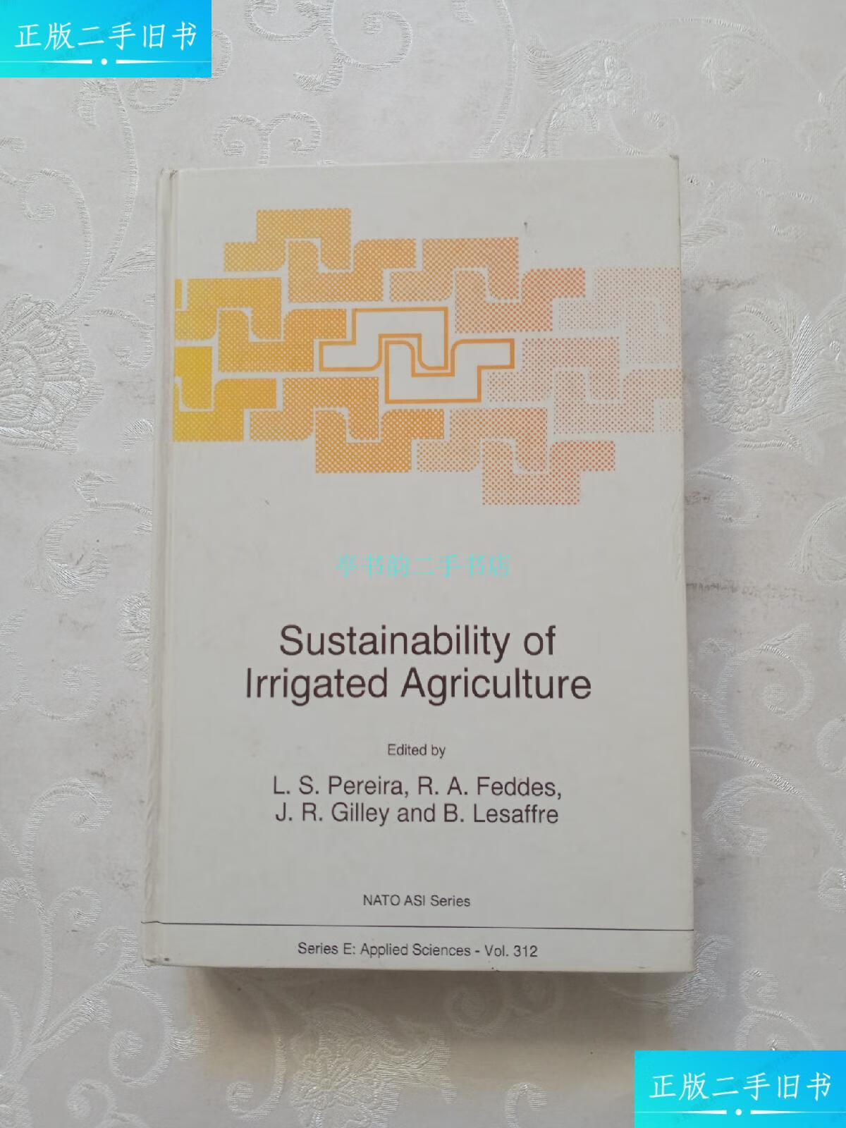 【二手9成新】英文 sustainability of irrigated agriculture本