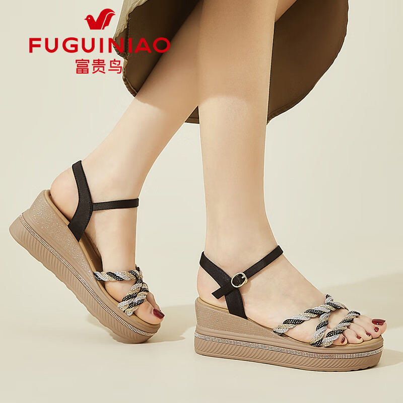 ���ڲ������������¸���ЬŮ2024�ļ�����Ь��ˮ̨��׸߸���Ь�ٴ���һ�ִ���ŮЬ ��ɫ 34