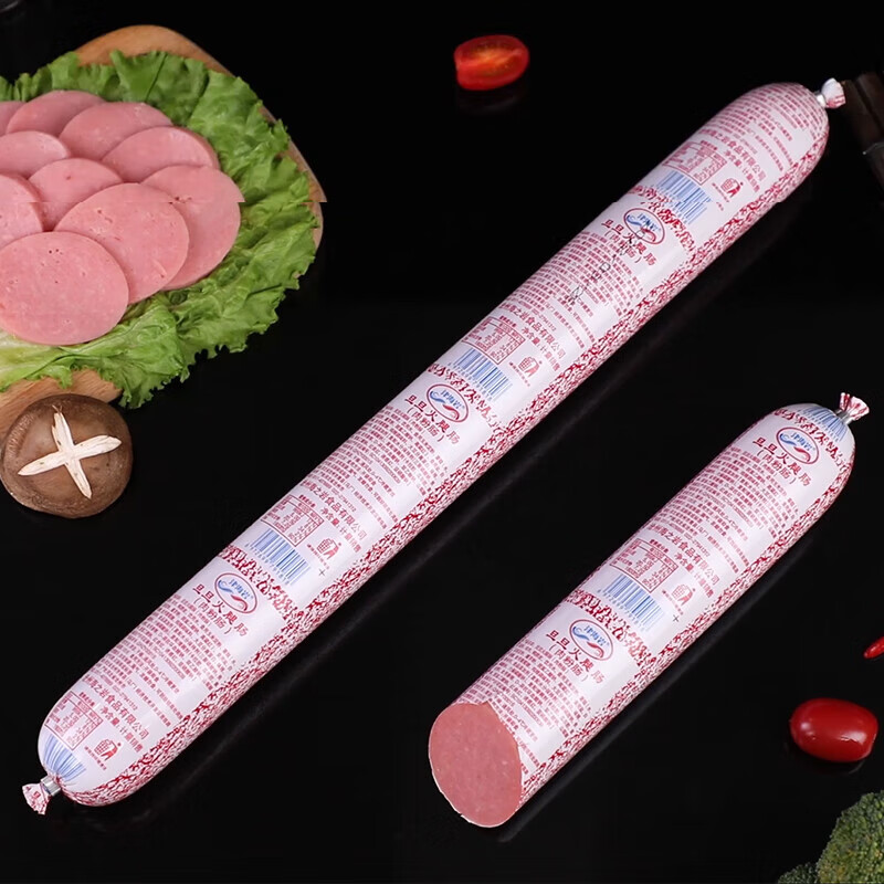 i江海旦旦火腿肠约2斤/根火烧夹饼拌凉菜超大火腿肠淀粉富贵 旦旦火腿