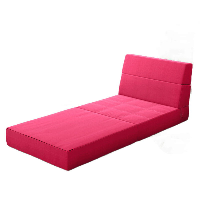 蔓斯菲尔(MSFE)多功能折叠沙发床懒人沙发床单人沙发床 咖啡色