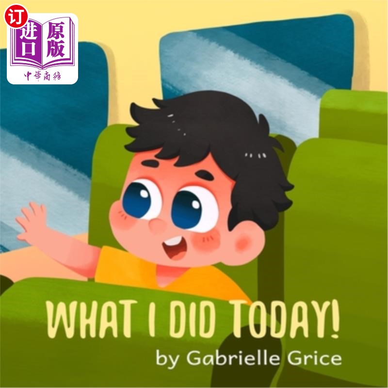 海外直订what i did today 我今天做了什么