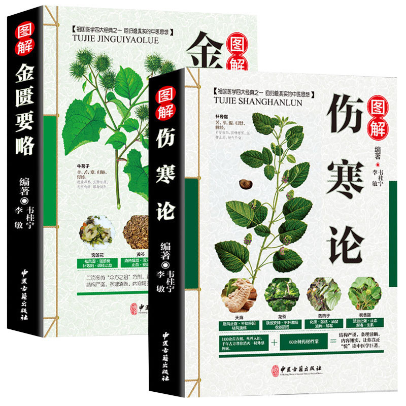 图解金匮要略+图解伤寒论 全2册