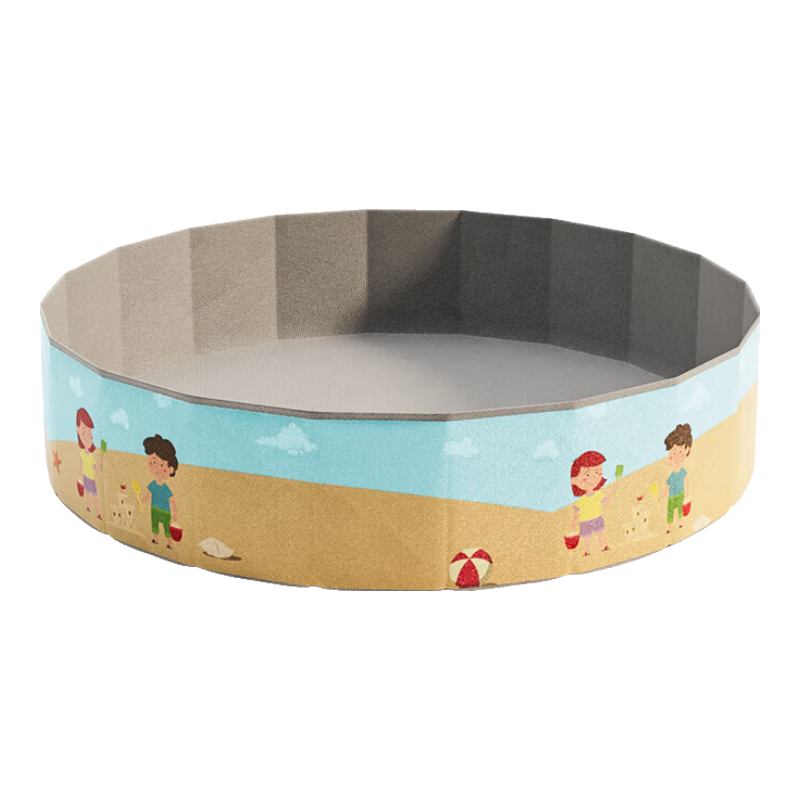 恩貝家族挖沙工具兒童3-6歲沙灘沙池玩具套裝寶寶室內(nèi)布圍欄生日新年禮物