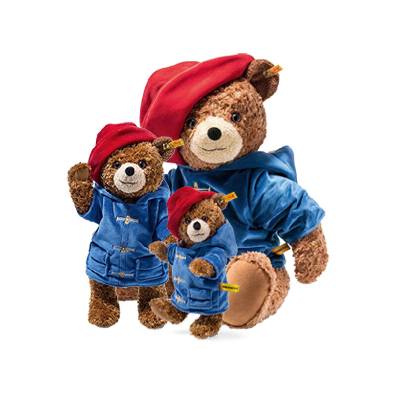 steiff 毛绒公仔 paddington bear帕丁顿熊玩偶 棕色 28cm 690204