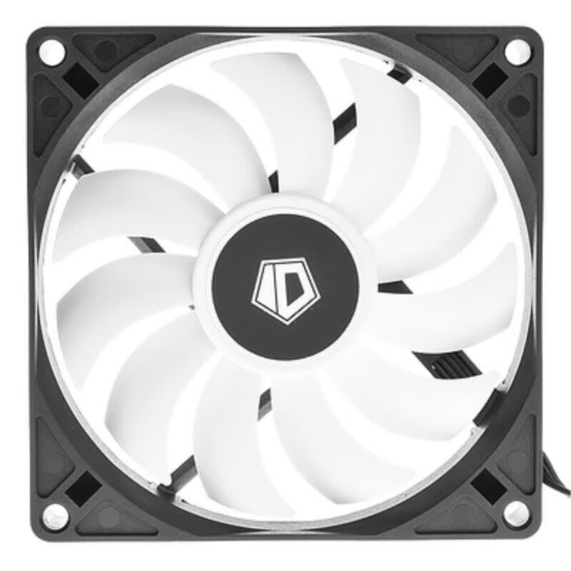 SKTC 星开天HX100可手提全铝MATX游戏台式电脑机箱SFX/ATX电源黑色银色机箱 idcooling9215风扇单个装