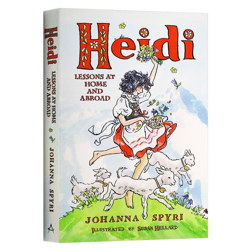 海蒂 Heidi 约翰娜斯比丽代表作 经典儿童文学名著 学生课外阅读 英文原版小说 Alma经典文学