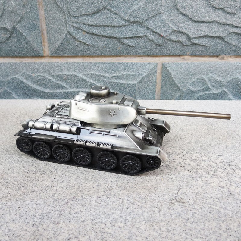 t34坦克模型合金t28kv44金属仿真军事玩具二战苏联俄国家居桌面摆件