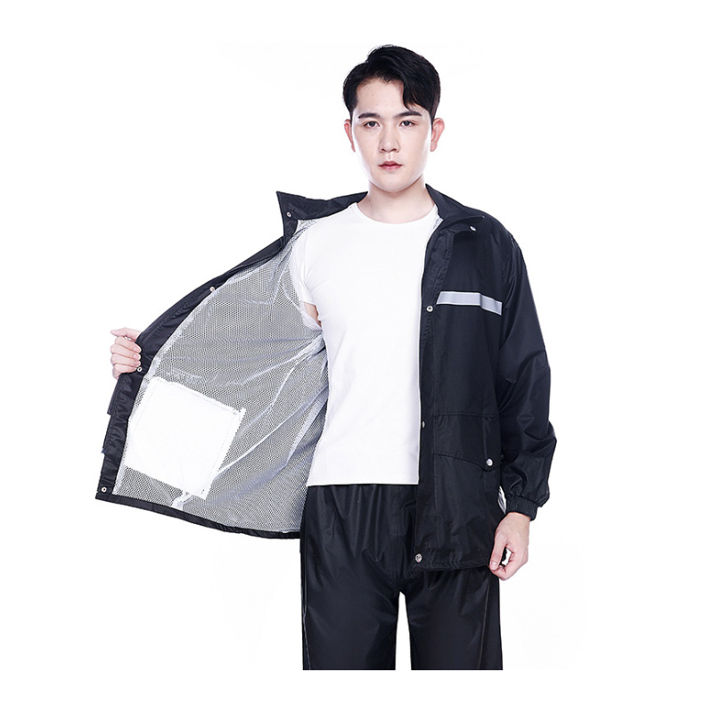贵庆科技 guiqingkeji gqyy-100 分体雨衣套装雨衣雨裤反光雨衣轻便
