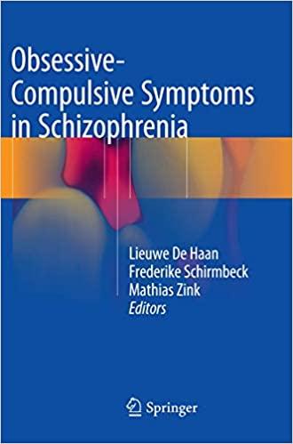预订 obsessive-compulsive symptoms in schizophrenia