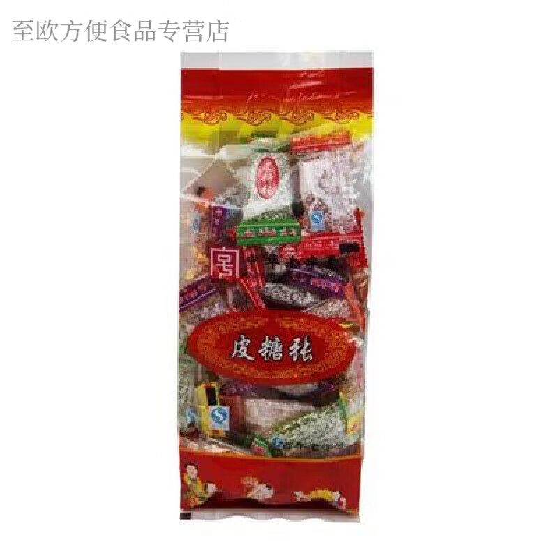 天津特产皮糖张 糖果多口味混合480g 小吃零食品 480g