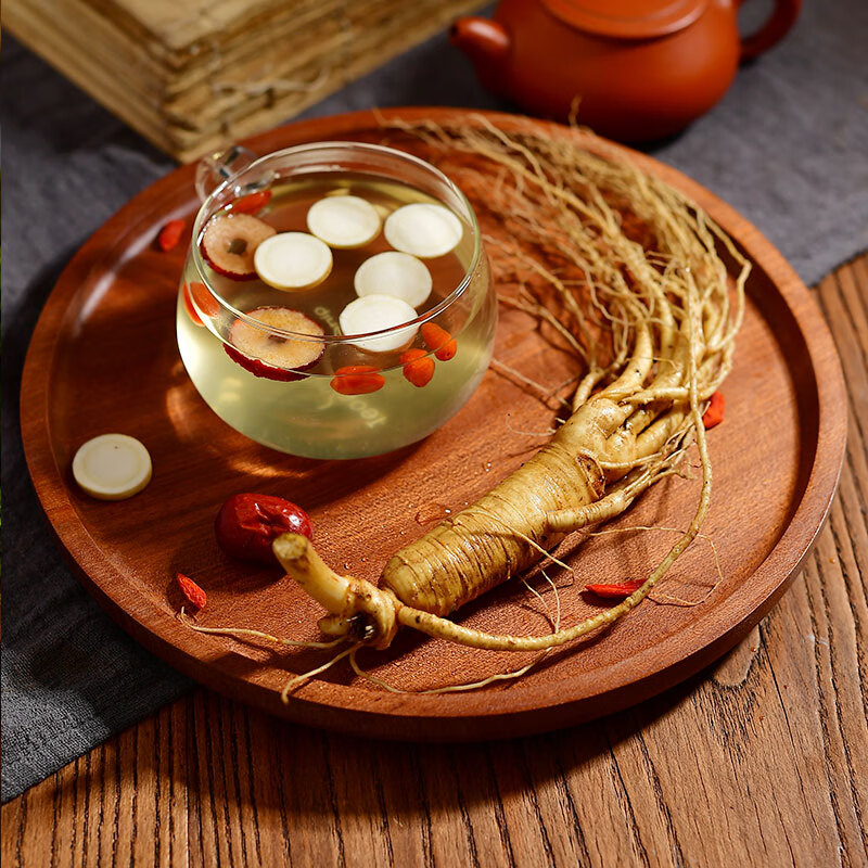 500g人参长白山野山参人参鲜参东北鲜人参泡酒新鲜林下中药材人叁 现