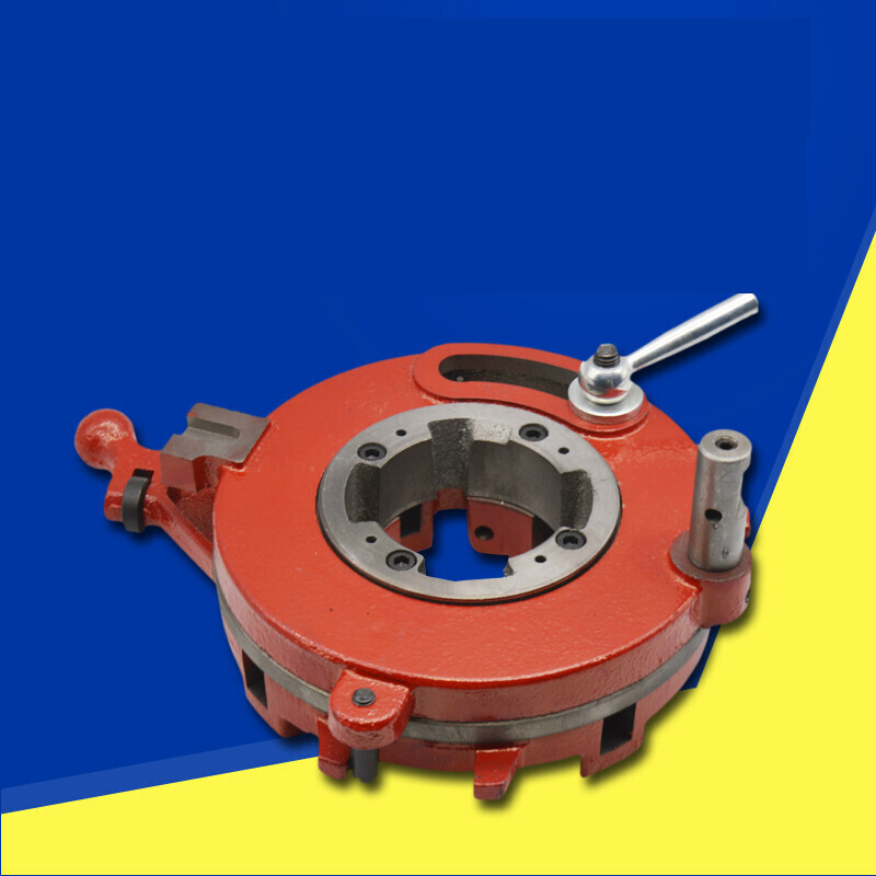 套丝机板牙头机头大小板头寸/寸沪工板头寸 4寸西湖款套丝机4寸板头