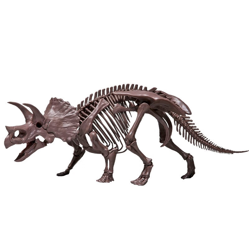 万代(bandai)万代霸王龙骨架拼装模型玩具收藏摆件玩具132 三角龙
