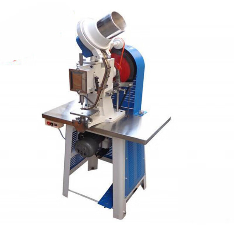 乌眼鸡 气眼机 全自动机 打扣机 支持定做机 蓝色 蓝白色