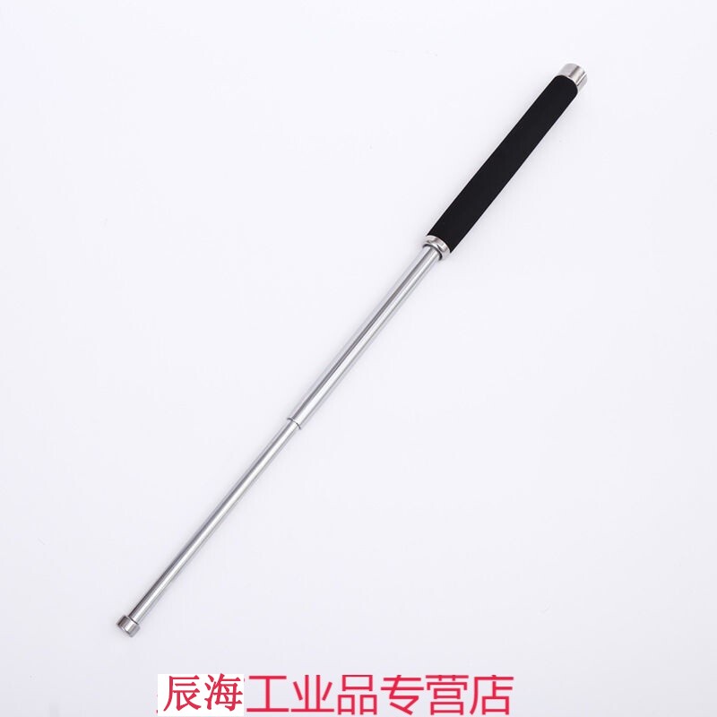 防身伸缩棍铁棍三节棍四节棍合金钢26英寸甩棍三节收缩伸缩棍甩辊