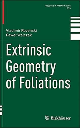 预订extrinsic geometry of foliations