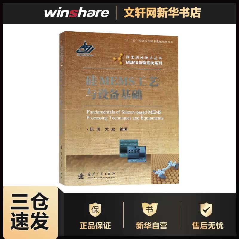 硅MEMS工艺与设备基础 阮勇 书籍