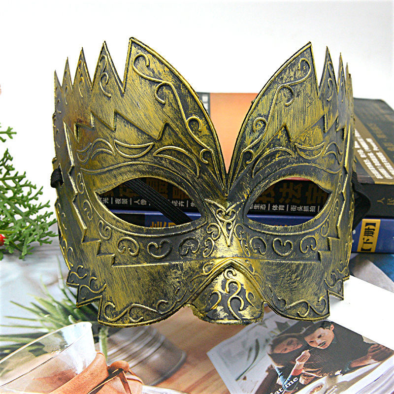 【精选】成人男女款仿古面具半脸公主古风万圣节化妆舞会地摊夜市玩具