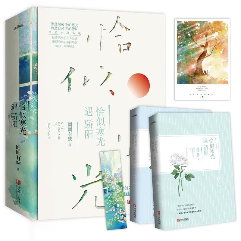 正版新书 恰似寒光遇骄阳（上下）囧囧有妖 青春 小说 悦读纪 附赠书签明信片 家有萌妻 蜜爱100分 司夜寒 叶绾绾 司夏