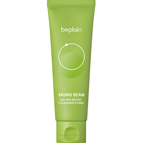 碧菲音（BE PLAIN）韩国绿豆洗面奶氨基酸敏感肌弱酸性深层清洁温和洁面乳80ml