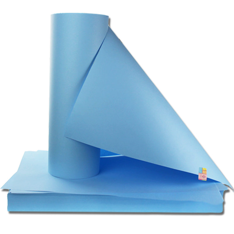 蓝图纸80克80g a4 a3工程绘图纸激光数码打印纸 双面蓝图蓝 80克a4