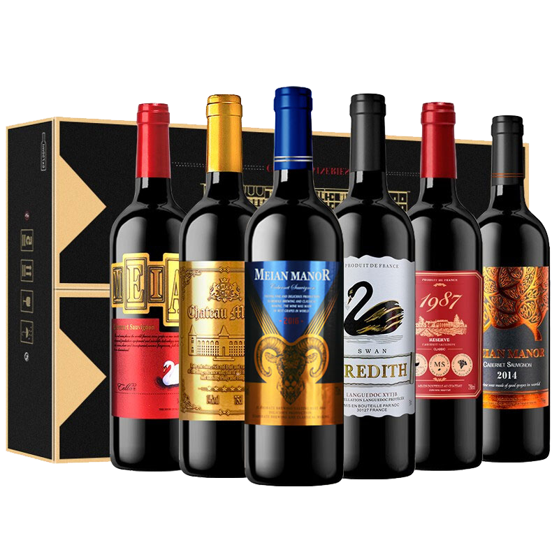 美岸法国进口红酒礼盒装-价格历史走势和销量趋势分析