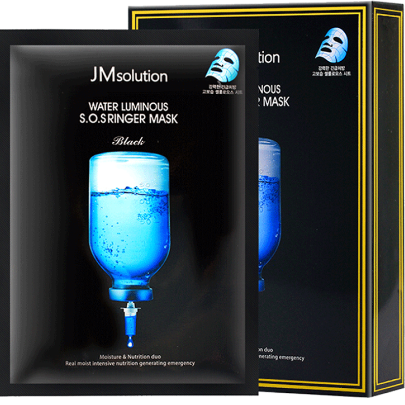 JMsolution 水光补水保湿面膜35ml*10片 水润舒缓 补水保湿