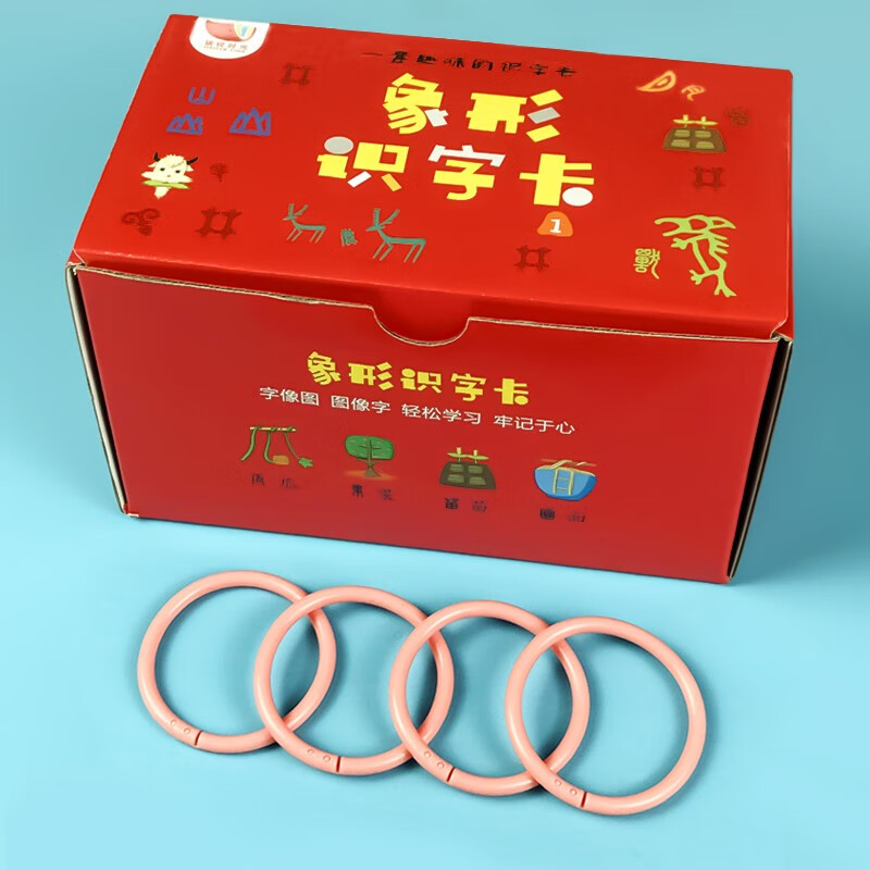 儿童象形文字识字卡幼儿汉语早教启蒙认知宝宝学前看图认字大卡片