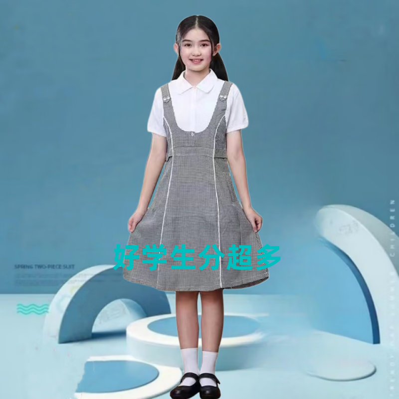 铭汇通雅兰特深圳校服中学生统一礼服高中夏天女生表演连衣裙初中裙