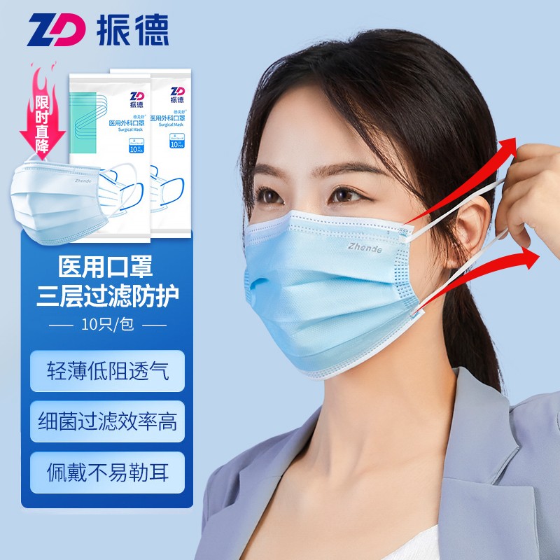 振德医用口罩套装价格分析及销量趋势