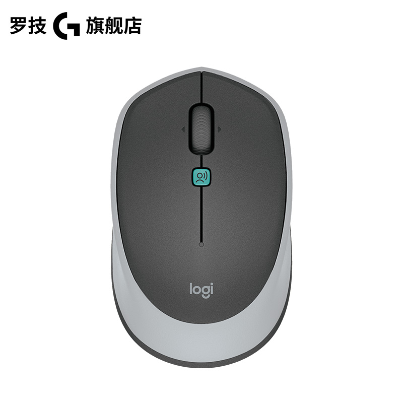 罗技logitechvoicem380智能语音无线鼠标办公百度ai智能语音输入打字