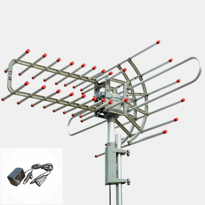 山头林村室外电四视天线dtmb地面不波数字接收天线模拟信号001天线3d