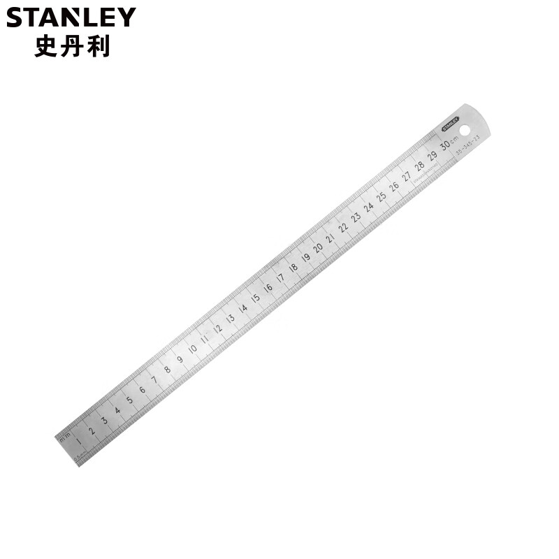 15cm/30cm/60cm木工测量工具钢板尺绘图制图铁尺子 150mm长 35-344-23