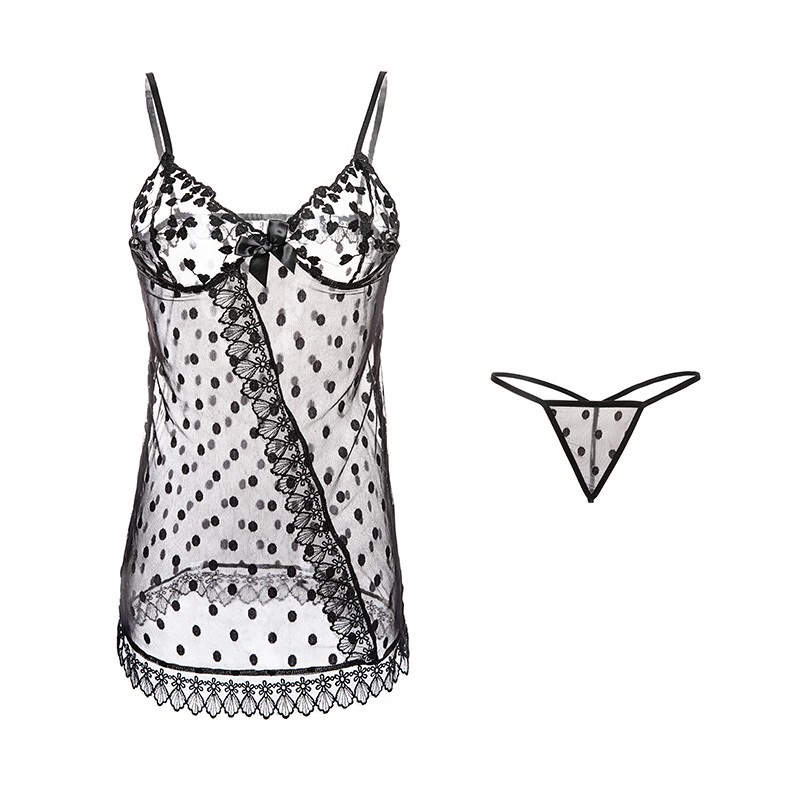 做你的猫情感趣味内衣性感尤物性感睡衣女夏冰丝薄款情趣诱惑 红色