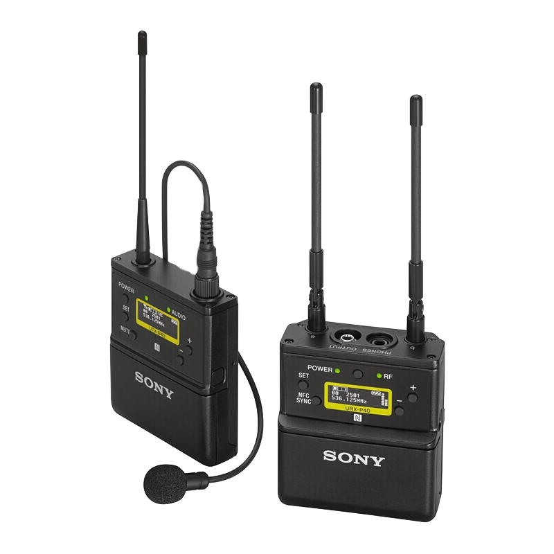 索尼（SONY）UWP-D21+收纳包+四节充电套装 索尼小蜜蜂d11升级款 直播设备 领夹式无线话筒麦克风 一拖一