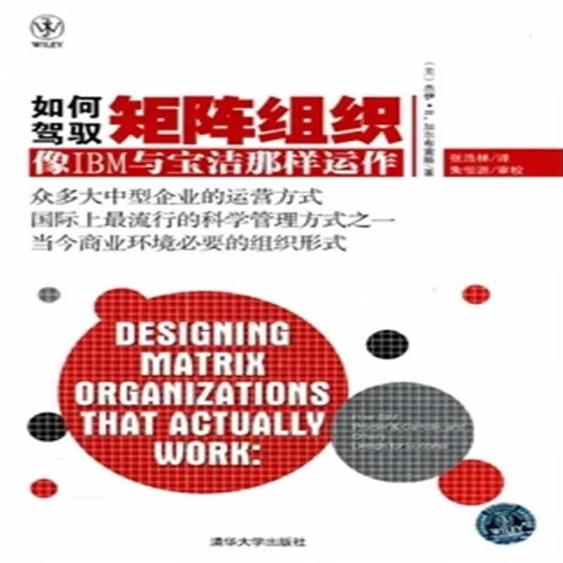 如何驾驭矩阵组织:像ibm与宝洁那样运作/（美）加尔布雷