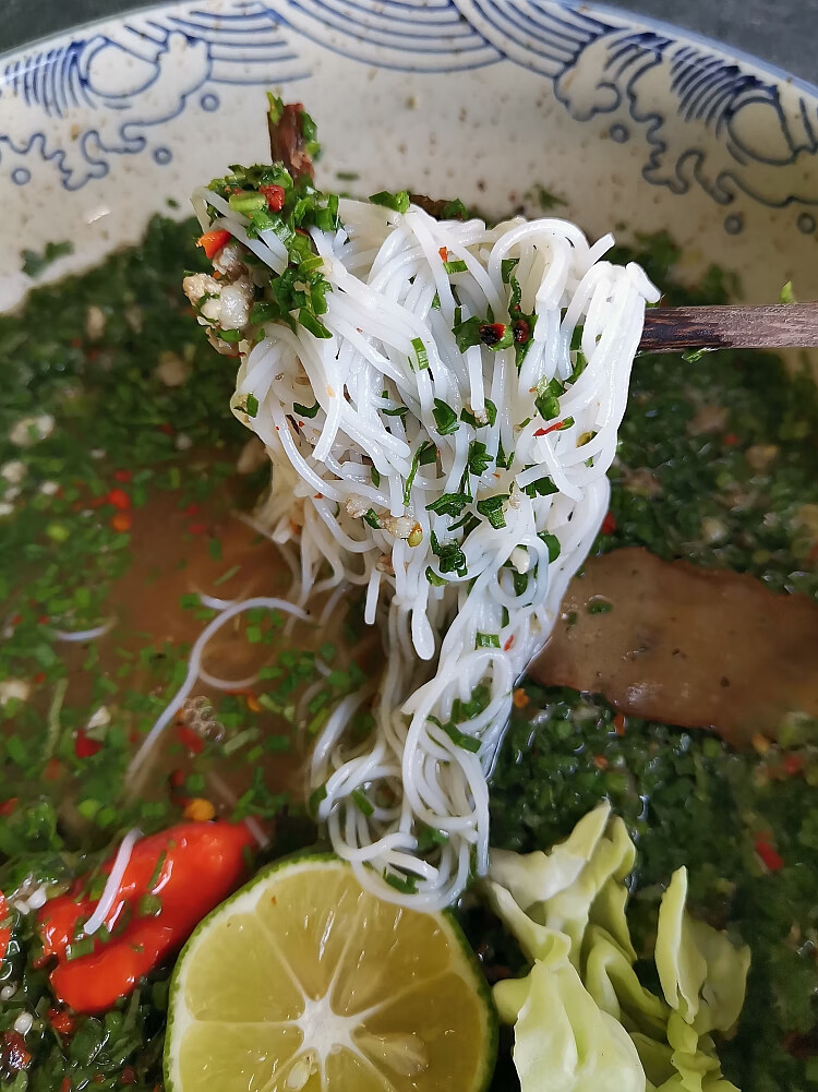 哺食旺云南德宏芒市傣味苦撒速食新鲜撒撇米线柠檬酸撒撒苤真空袋装