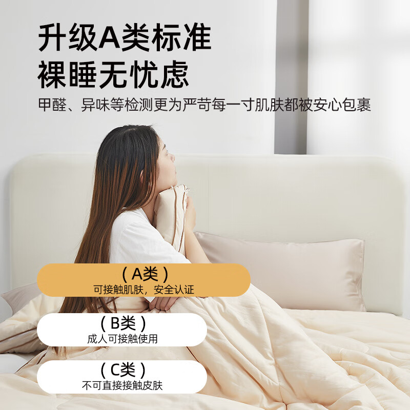 夢蘭（MENGLAN）家紡50大豆纖維被冬被加厚保暖被芯春秋被單人學(xué)生宿舍子母被 【升級(jí)款】冬被(50大豆+) 150*215CM