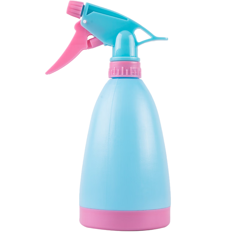 农宝 浇花喷壶小喷水壶洒水壶消毒喷雾器浇水壶喷雾瓶 蓝色450ml