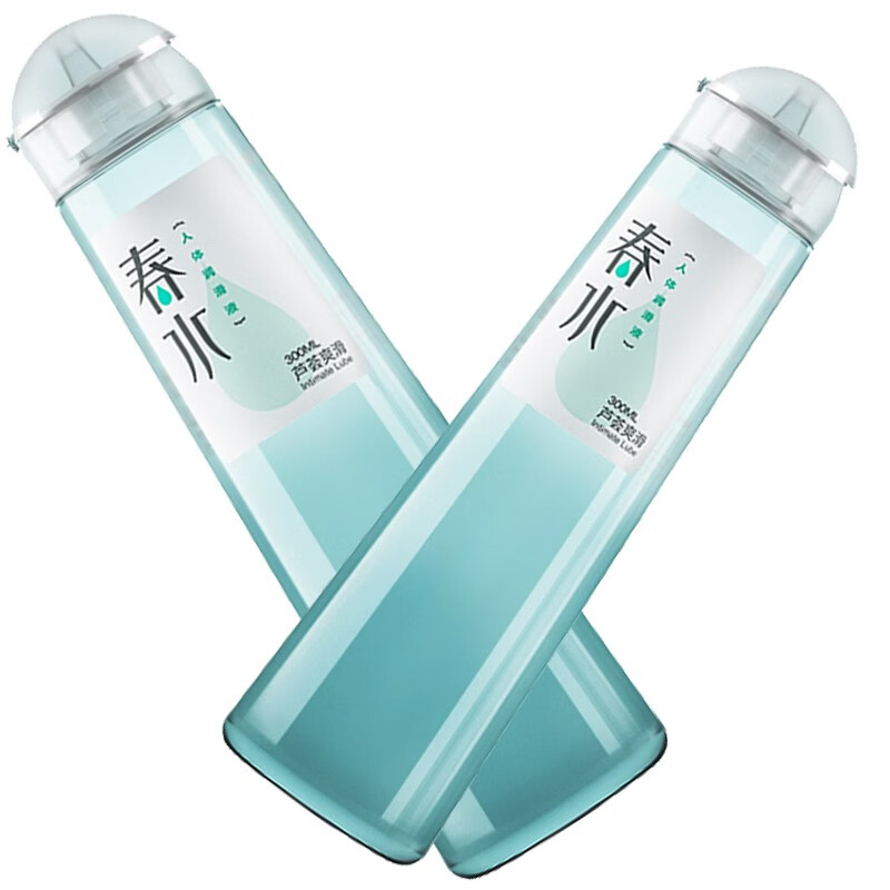 春水 润滑液免洗润滑油水溶性人体润滑剂男用女用情趣润滑夫妻房事男性女性成人情趣用品倍滑 芦荟快感玻尿酸300ml(升级款)