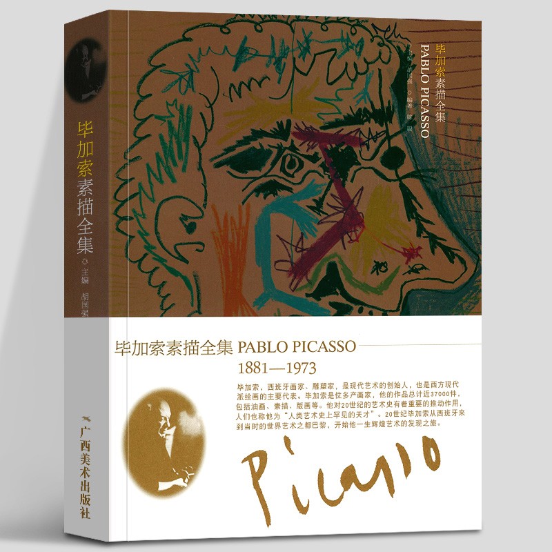 毕加索素描全集 收录毕加索作品达1000幅 世界传世名画美术大师作品集欣赏鉴赏 美术素描速写版画临摹