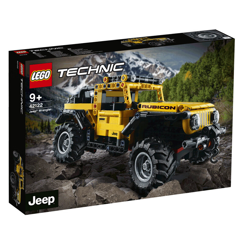 乐高(LEGO)积木 机械系列 42122 吉普牧马人越野车 9岁+ 儿童玩具  男孩女孩成人圣诞礼物送男友