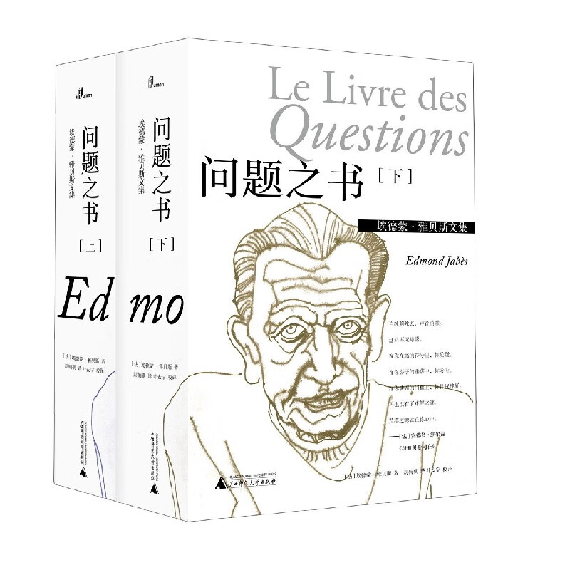 问题之书(上下)(精)/埃德蒙·雅贝斯文集
