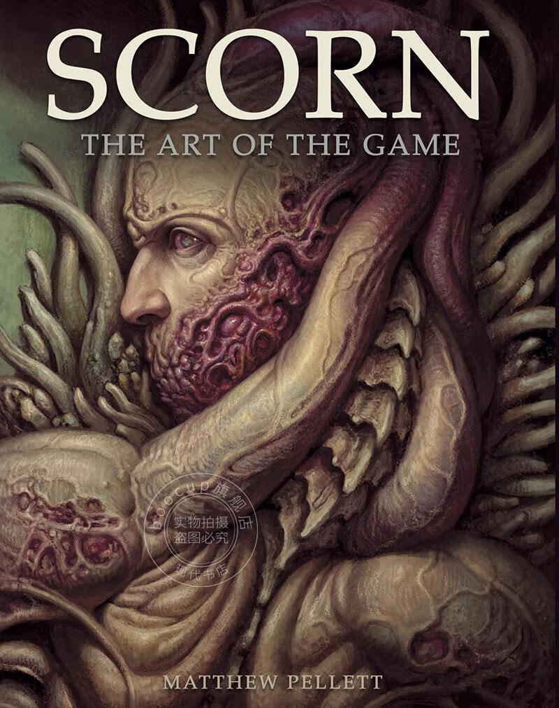 预售 蔑视 游戏设定集 英文原版 scorn: the art of the game