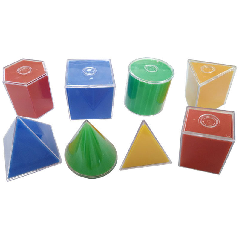 金思维 几何形体模型初中学具磁性正方体小学生教具立体框架展开高中