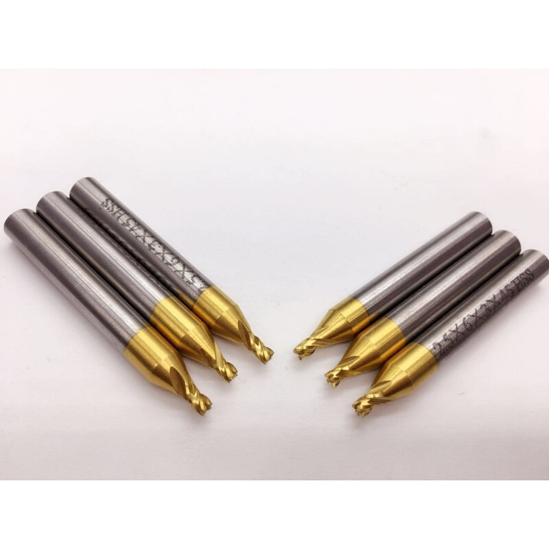 立式钥匙机配件配钥匙机钻头配钥匙机铣刀镀钛铣刀1.0/1.5/2.