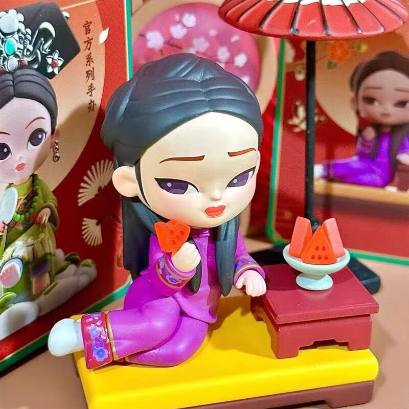 in)第二代系列盲盒影视周边摆件潮玩公仔创意生日礼物 华妃-前排吃瓜